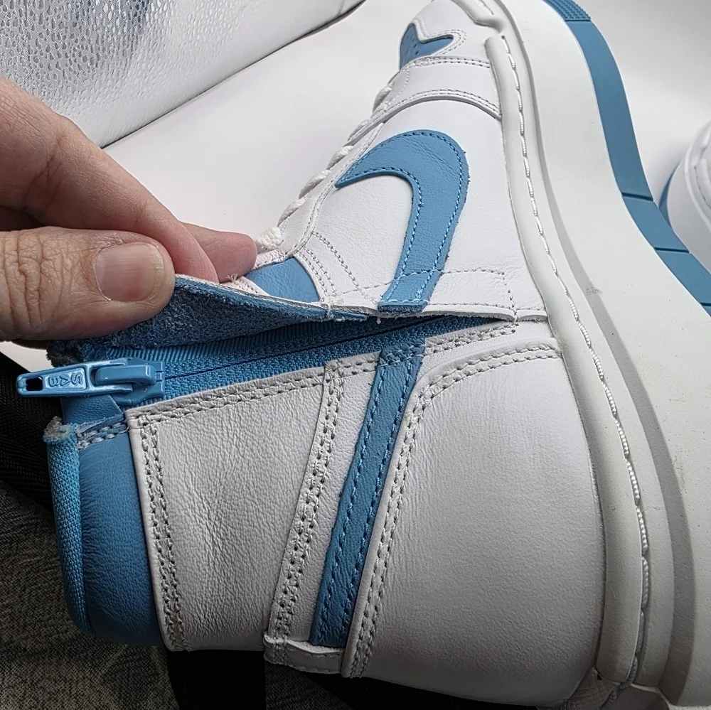Nike Air Jordan 1 Elevate Womens High White Powder Blue DN3253-114 Size 12
